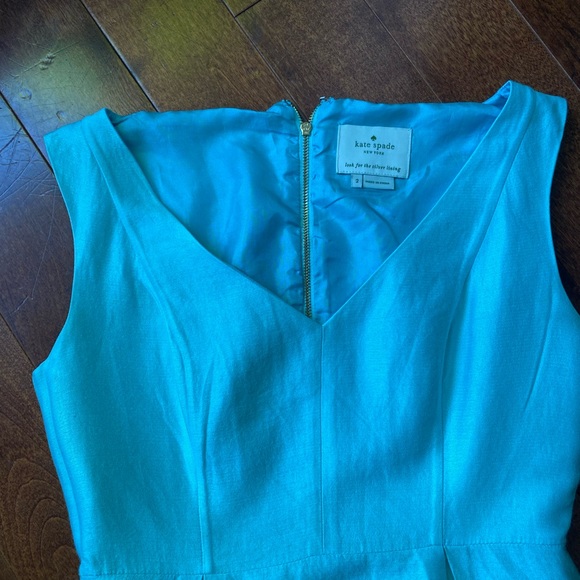 Kate Spade Silk Blend Dress Sz 2 - Picture 3 of 6